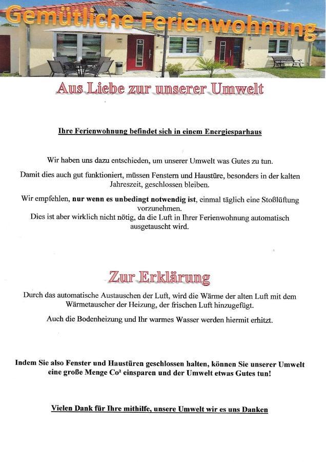 Gemuetliche Ferienwohnung Reinsfeld Esterno foto